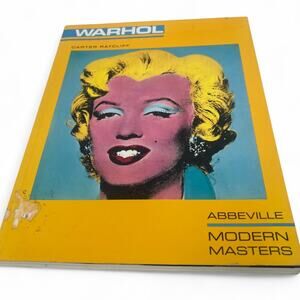 Book "Andy Warhol Modern Masters " by Carter Ratcliff Soft Picture Coffee Table